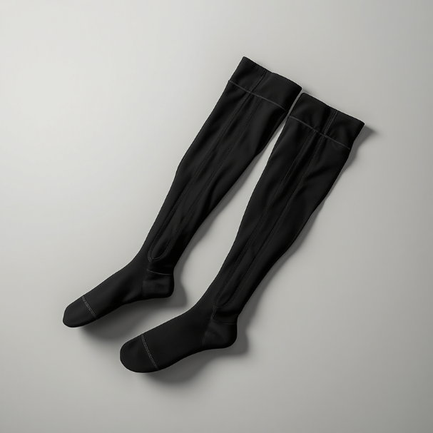 Recovery Theory RT100 Jet Black Performance Recovery Compression Boots SKU101